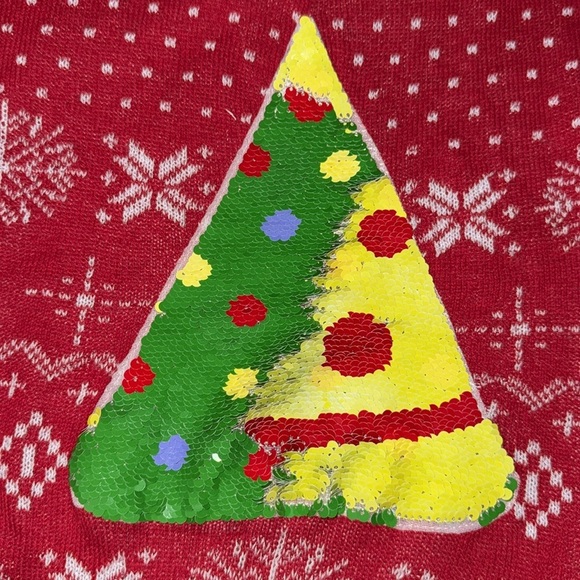 UGLY CHRISTMAS SWEATER “LET THERE BE PIZZA ON EARTH “ Size Small - Picture 6 of 6